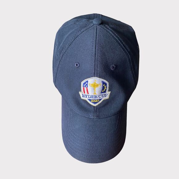 Ryder Cup 2020 Nike Dri Fit Legacy 91 Whistling Straights Baseball Hat Navy Blue - Picture 2 of 9